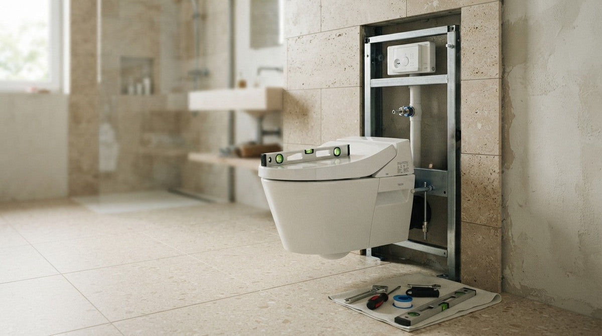 Toilette japonaise et bâti-support : compatibilité, installation, ce qu'il faut savoir