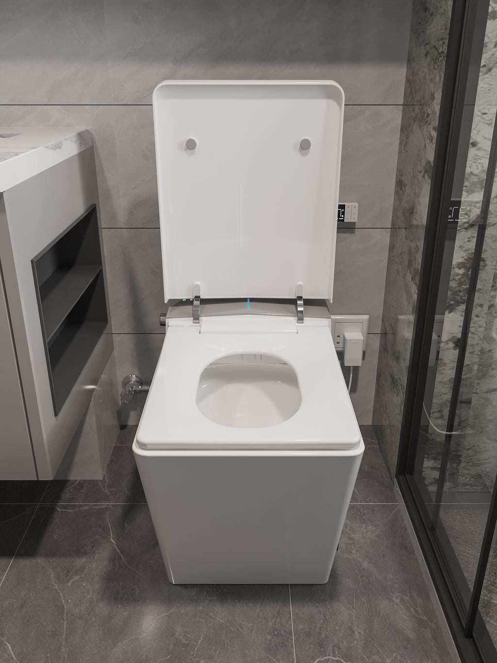 Nelsmann SH911 Smart Toilet Premium – Toilette intelligente japonaise avec lavage intégré
