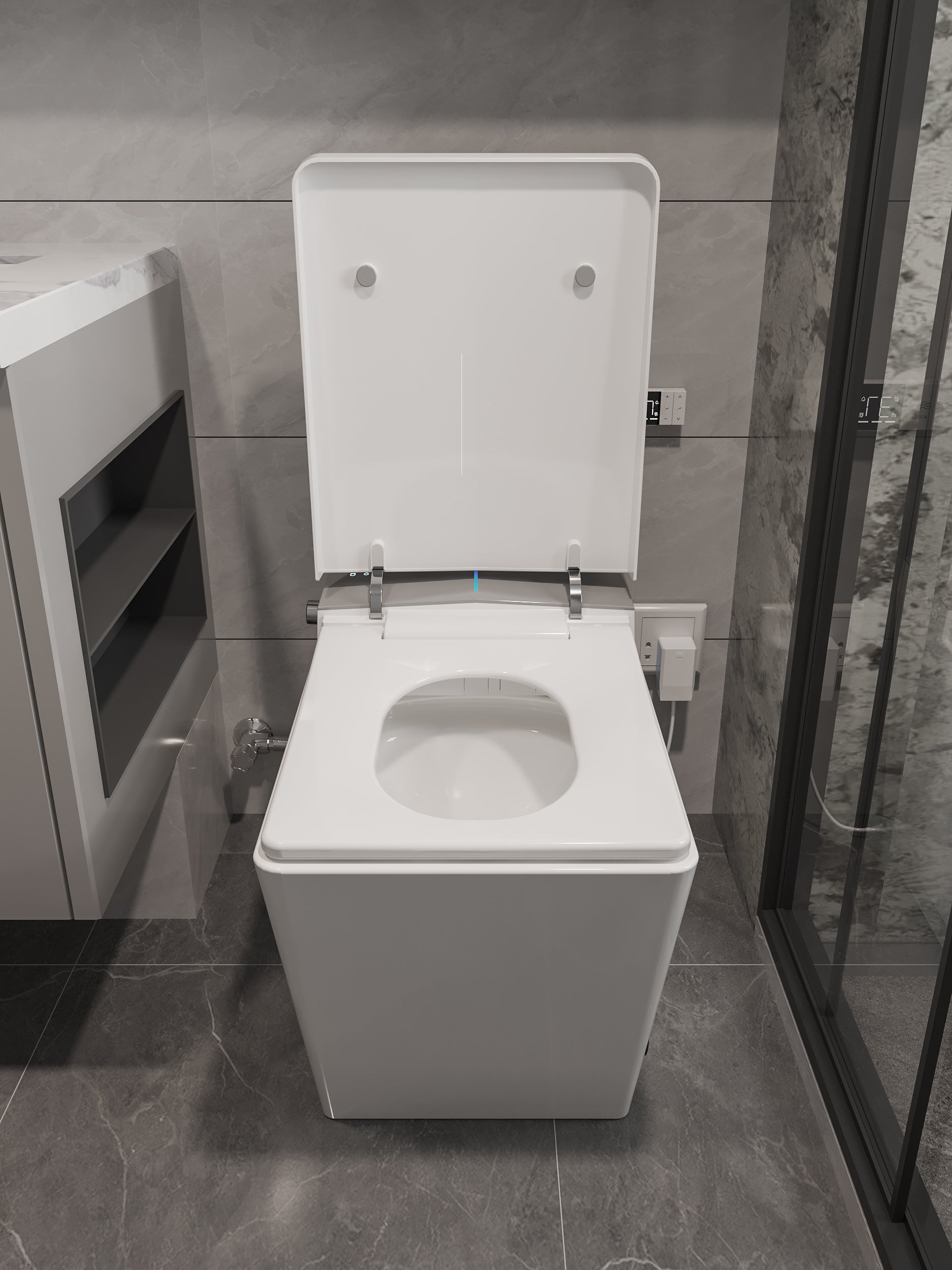 Nelsmann SH911 Smart Toilet Premium – Toilette intelligente japonaise avec lavage intégré