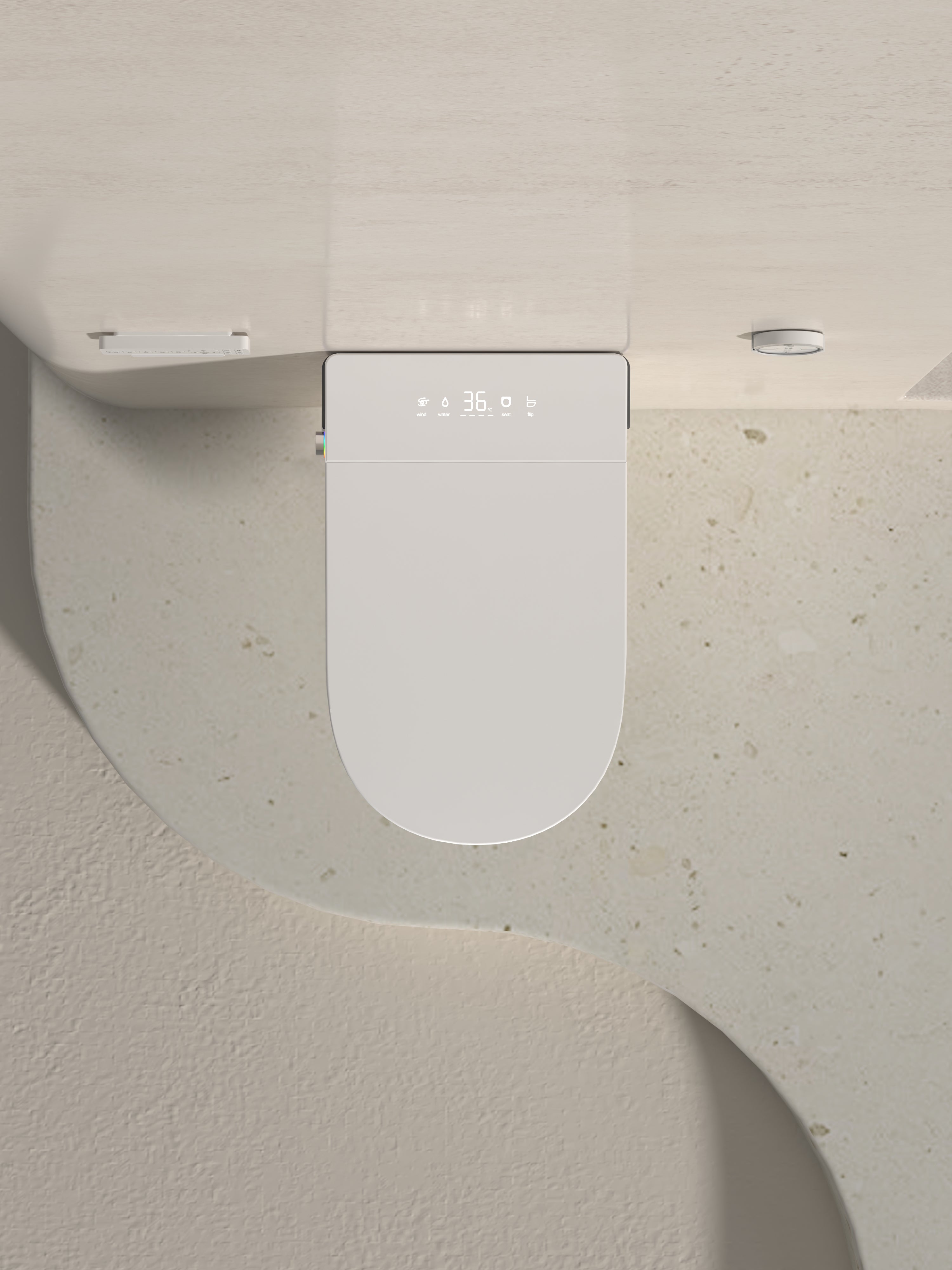Nelsmann SH917 Smart Toilet Premium – Toilette intelligente japonaise avec lavage intégré