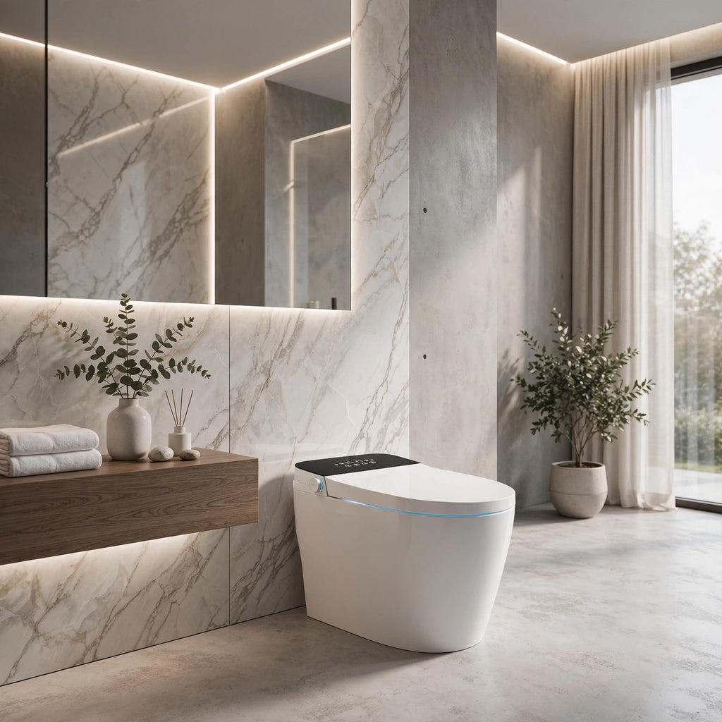 Nelsmann SH908 Smart Toilet Premium – Toilette intelligente japonaise avec lavage intégré
