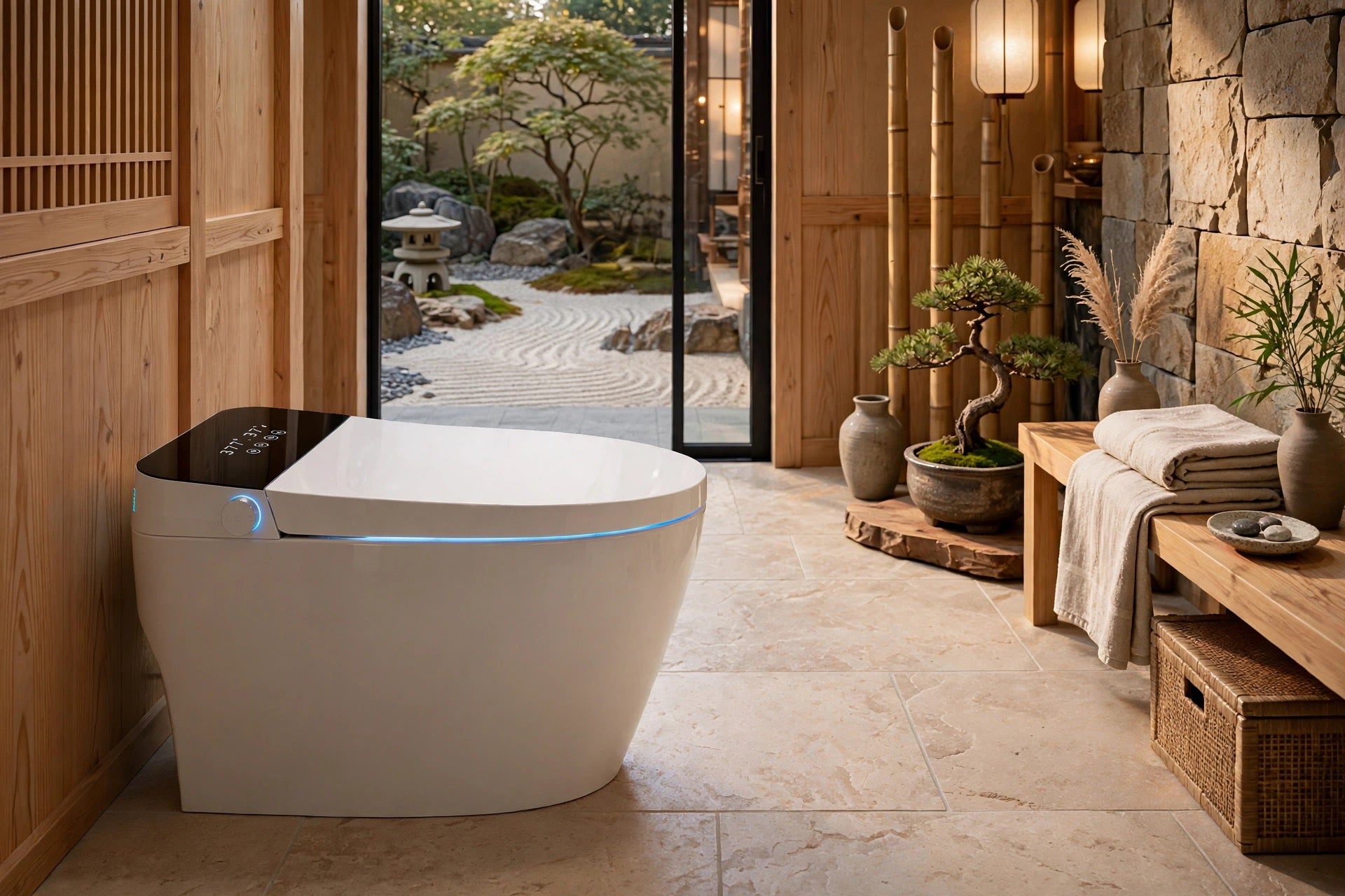Nelsmann SH908 Smart Toilet Premium – Toilette intelligente japonaise avec lavage intégré