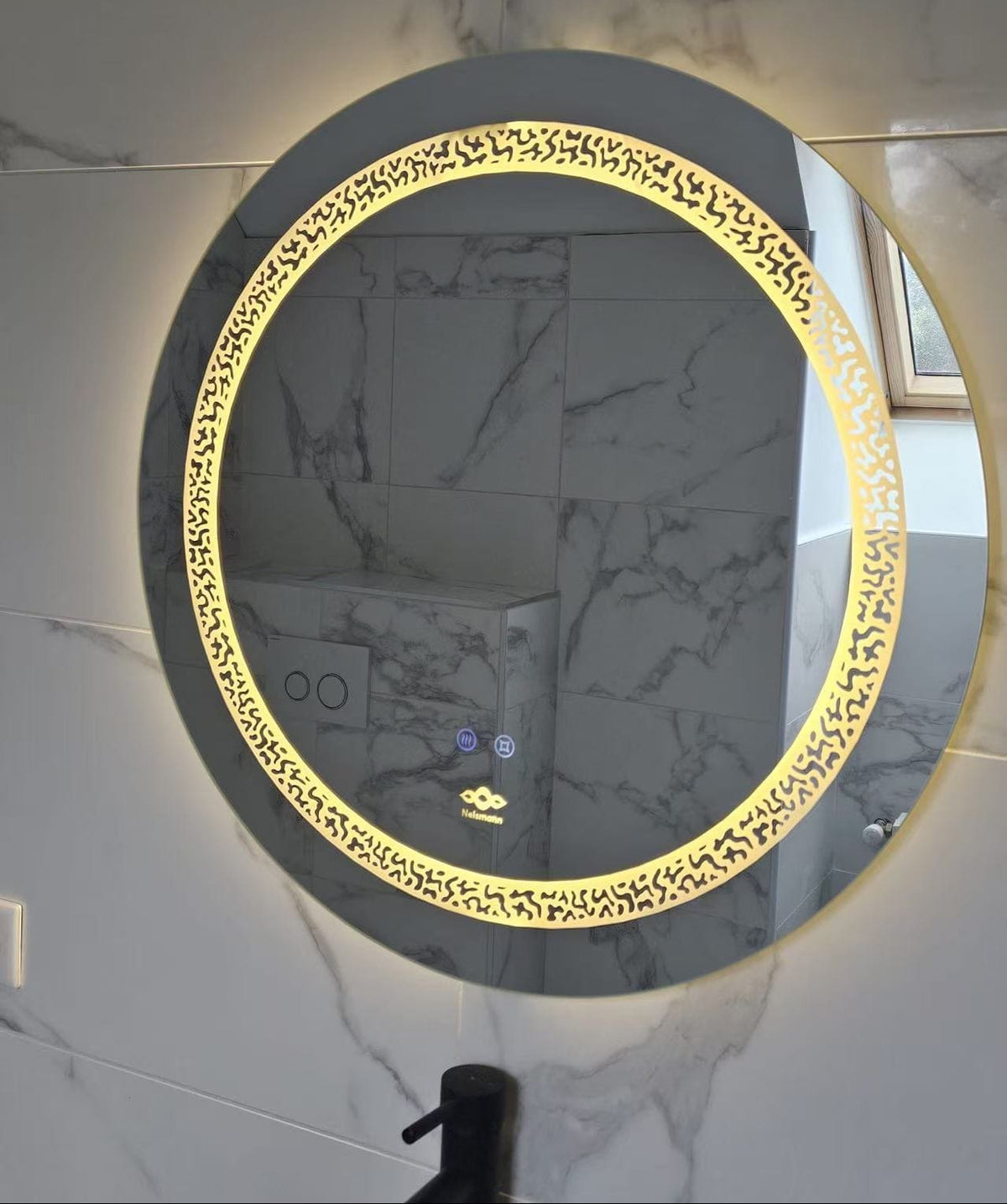 miroir triple éclairage nelsmann 