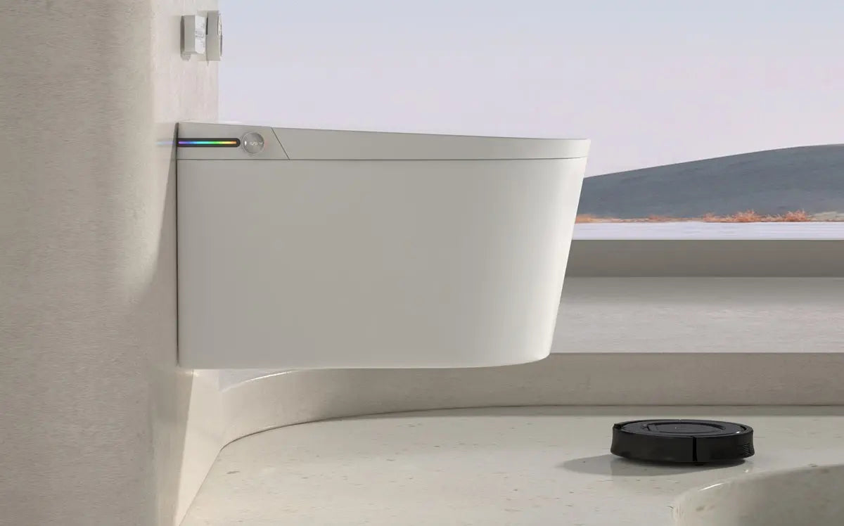 Aspirateur sous la Toilette Japonaise Suspendue Nelsmann SORA