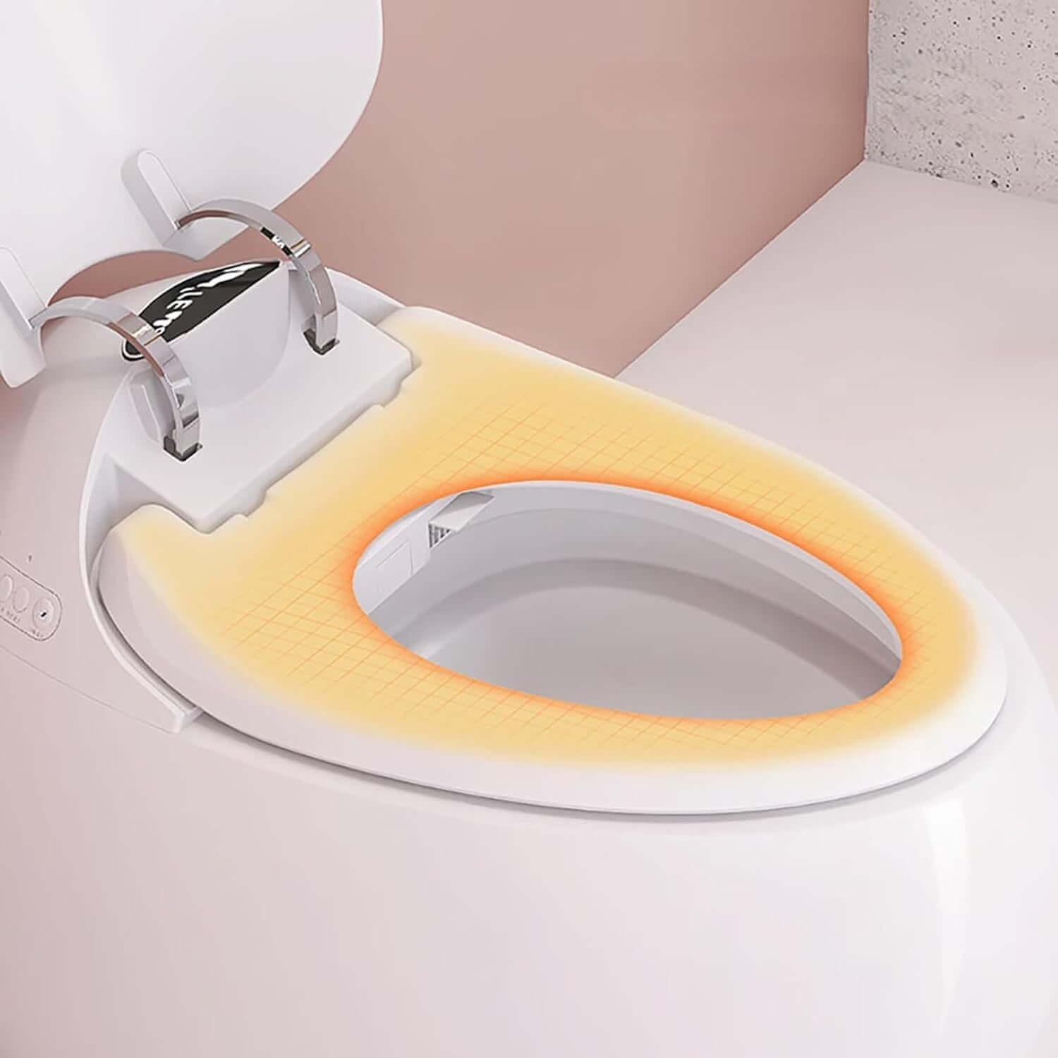 Siège chauffant ergonomique de la Toilette Japonaise Intelligente Nelsmann TAMAGO