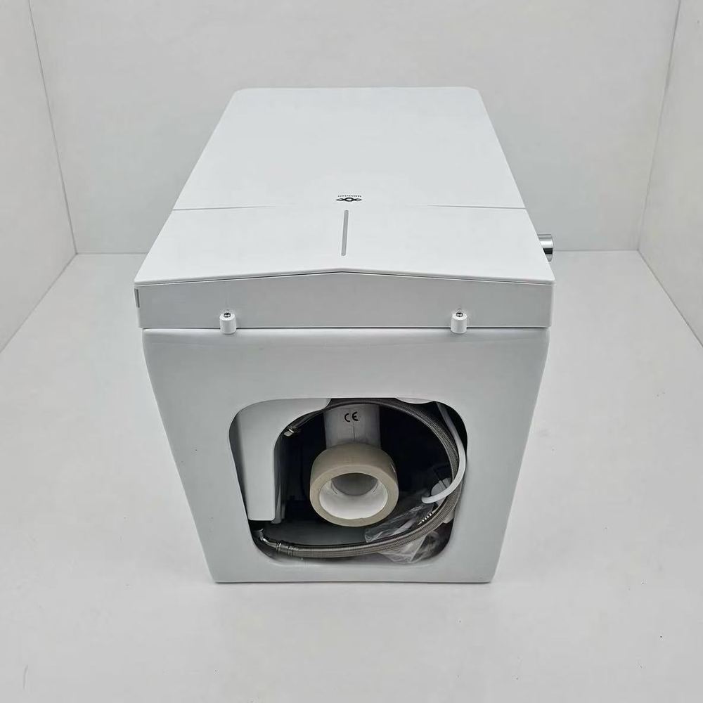 Arrière du WC japonais Nelsmann Kaku avec évacuation et flexible d'arrivée d'eau
