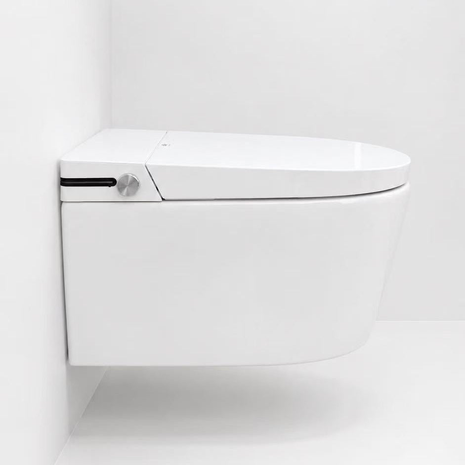 toilette suspendu nelsmann sora blanc éclairage LED 